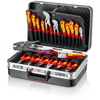Conjunto de ferramentas Knipex 2120 | Metálico, Vermelho, Amarelo - 1