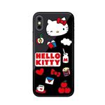Capa Hello Kitty Puffy Patches iPhone 8/7/6S/6 Clear