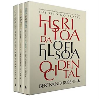 História Da Filosofia Ocidental - Caixa - 1