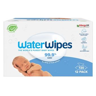 Toalhetes para Bebé WaterWipes WaterWipes | Branco - 1