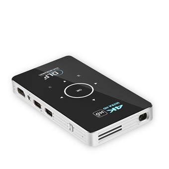 Mini Projetor de Vídeo LED DAM C6 | DLP | 32GB | Preto - 1