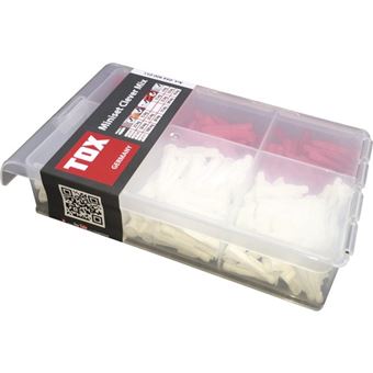 Conjunto de parafusos com bucha TOX 094 900 051 | Vermelho, Branco - 1