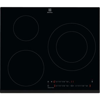 Placa de Indução Electrolux Serie 300 EIT60342 | Elétrica | 59 cm | 3 Zonas | Preto - 1