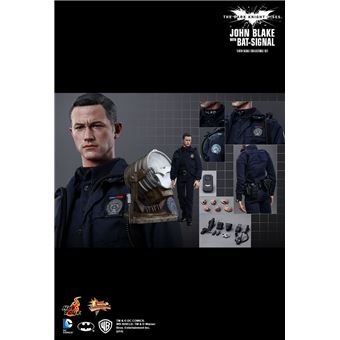 Figura Hot Toys MMS274 - DC Comics - The Dark Knight Rises - John Blake With Bat-Signal - 1