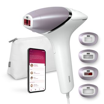 Depiladora de Luz Pulsada Philips Lumea Prestige Lumea IPL 8000 Series BRI947/00R1 Dispos. p/ remoção de pelos através de IPL renovado | Branco - 1
