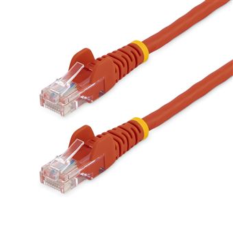 Cabo de Rede StarTech.com 45PAT5MRD | Vermelho - 1