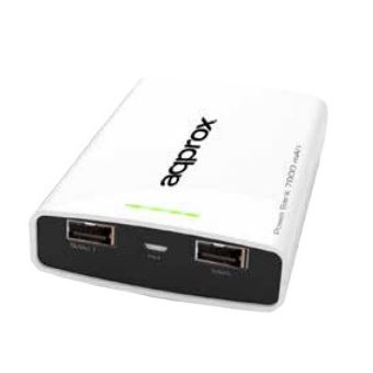 Power Bank Approx appPB78EVW | 7800 mAh | Branco - 1