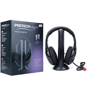 Auscultadores Wireless M.TK CC-5001 - Preto - 1