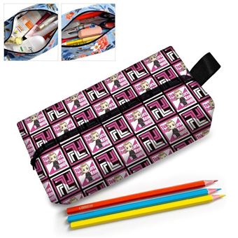 Estojo Sunny Holiday Tokyo Revengers 19x9x6cm Rosa - 1