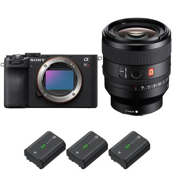 Sony A7CR Preto + FE 50mm f/1.4 GM + 3 Sony NP-FZ100 - 1
