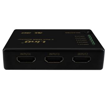 Divisor Hdmi para 3 Hdmi LinQ Compatível 4K / 2K / 3D / Full Hd 1080 - 1