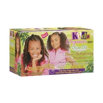 Tratamento Capilar Alisador Africa’s Best Kids Organics Olive Oil Ultra Gentle Hair Softening System Kids Or - 1