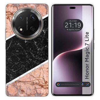 Capa TUMUNDOSMARTPHONE de silicone para Honor Magic 7 Lite 5G Marble Design 07 Desenhos - 1