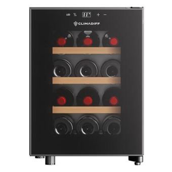 Cave de Vinho Climadiff CUVEE12 | 48x34,5x46 cm | 12 Garrafas | E - 1