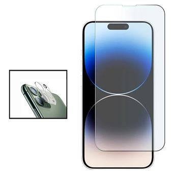 Kit Phonecare Película de Camara Traseira + Vidro Temperado ClearGlass para Apple iPhone 15 Pro - Transparente - 1