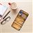 Capa Hapdey para Samsung Galaxy A40 2019 Design Madeira em Silicone Flexível e TPU Preto_1