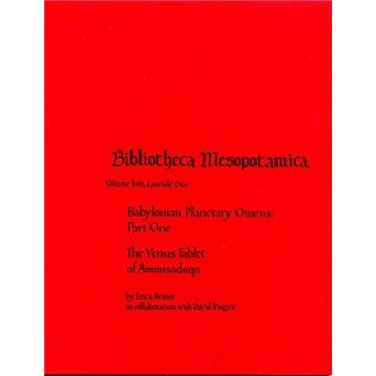 Babylonian Planetary Omens Part I - 1