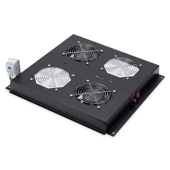 Painel de Ventilação Digitus DN-19 FAN-2-B-N | Preto - 1
