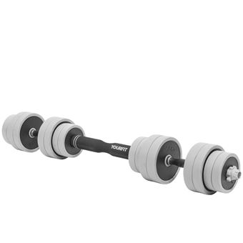 Conjunto de Halteres e Pump YOURFIT | 30kg - 1