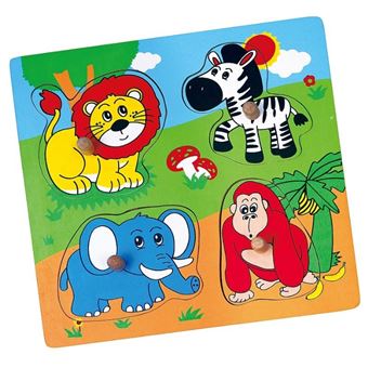 Puzzle de madeira Viga Selva - 1