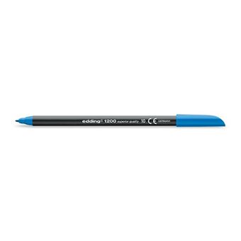 Edding 1200 caneta fineliner Azul  Preto e Azul - 1