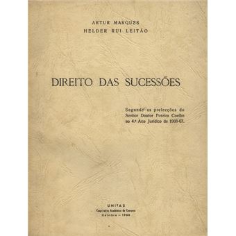 Direito das sucessões. - 1