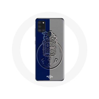 Capa Maniacase para Samsung Galaxy A21S FC Porto Fundo Azul e Cinza - 1