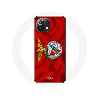 Capa Maniacase para Xiaomi Mi 11 Lite SLB Benfica Fundo Vermelho - 1