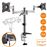 Suporte TV Div Lcd/Led Duplo Articulado de Mesa 13""27"" -35º/+35º_0