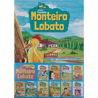 Conjunto Monteiro Lobato Trenzinho Com Sacola - 1