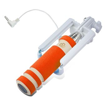 Selfie Stick Multi4you Mini Monopod 60cm - Laranja - 1