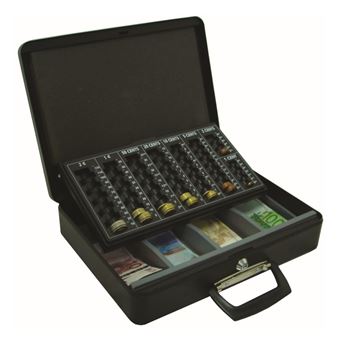 Caixa de Dinheiro Q-CONNECT KF04280 | Preto - 1