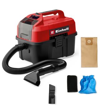 Aspirador de Cinzas Einhell TE-VC 18/10 Li-Solo | Vermelho - 1