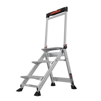 Escada Little Giant Ladders Jumbo Step™ | 3 Degraus | Alumínio - 1
