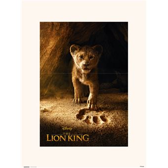 Print Grupo Erik Disney The Lion King - Simba Real Action | 30x40 cm - 1