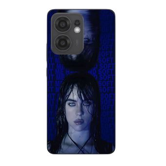Capa Maniacase para Oppo Reno 13F | Billie Eilish Wallpaper - 1