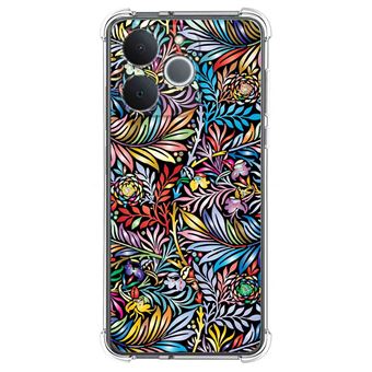 Capa Tumundosmartphone de silicone à prova de choque para Realme Note 70T estampa floral com 4 desenhos - 1