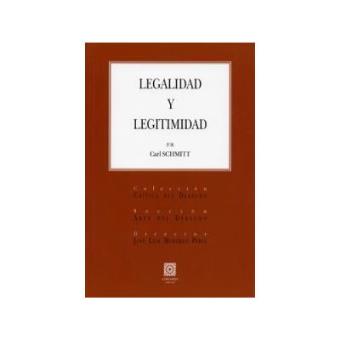 Legalidad y legitimidad - 1
