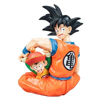 Figura DUDAO FZWK01 Serie B Family Son Goku e Son Gofan de Dragon Ball | 16 cm - 1