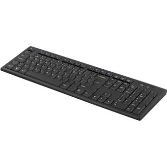 Teclado Wireless Deltaco TB-122 | Idioma: Nórdico | Preto - 1