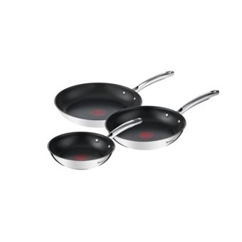 Conjunto de Panelas Tefal Duetto+ G732S3 | Aço inoxidável - 1