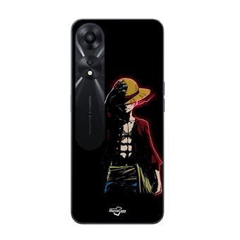 Capa Maniacase para Oppo A78 5G | one piece manga anime luffy fundo preto - 1