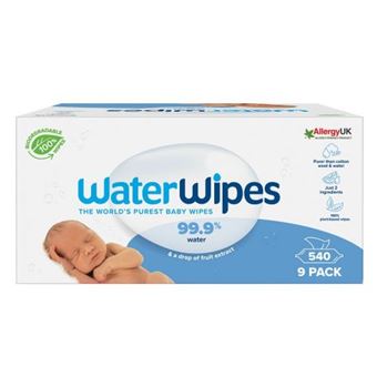 Toalhetes para Bebé WaterWipes WaterWipes | Branco - 1