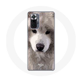 Capa Maniacase para Xiaomiredmi Note 10 Pro Samoieda Cinzento Raça de Cãos - 1