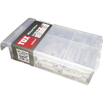 Conjunto de parafusos com bucha TOX 094 900 041 | Cinzento, Branco - 1