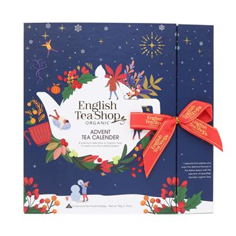 Calendário do Advento da Noite de Natal em Livro English Tea Shop | 25 Pirâmides de Chá - 1