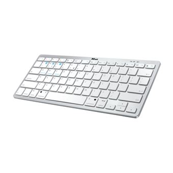 Teclado Wireless Trust Nado | Idioma: Espanhol | Branco - 1
