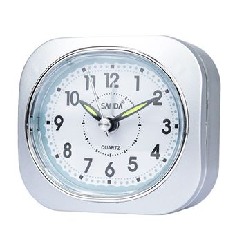 Relógio Despertador Analógico Sanda Sd-1703 - Branco - 1