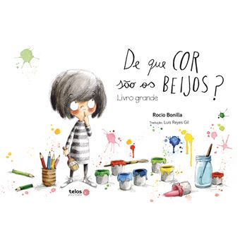 De que cor são os beijos? Livro Grande - 1