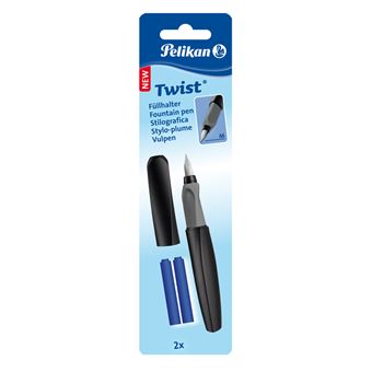 Caneta de Tinta Permanente Pelikan Twist P457 | Preto - 1